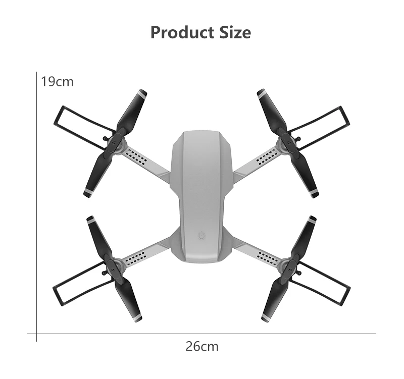 E88 Drone Mejorado con Pantalla 4K HD Fotografía aérea Cuadricóptero Plegable Dron de Doble cámara para niños E88 Drone Mejorado con Pantalla 4K HD Fotografía aérea Cuadricóptero Plegable Dron de Doble cámara para niños