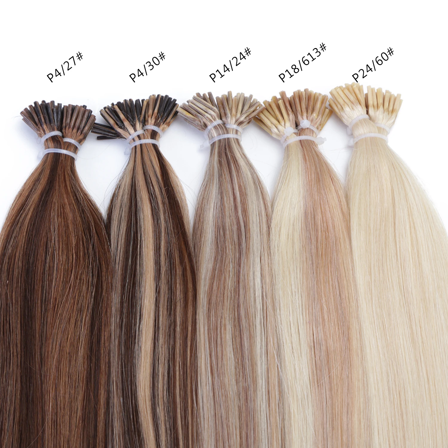 
Neitsi 100%Human Hair Double Drawn Wholesale Italian Keratin U tip/Flat tip/I Tip Hair Extensions 