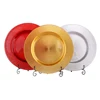 The Wholesale Spray Color Rustic Charger Plates Table Setting