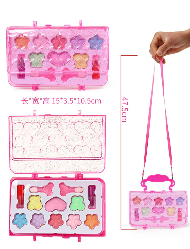 Girls Makeup Sets Beauty Toy Tote Bag Cosmetics Kids For Pretend Play Buy Beauty Toy,Makeup