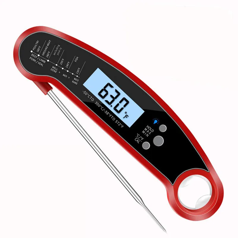 

2019 Amazon Best-seller Waterproof Digital bbq Meat Thermometer For Grilling And Cooking