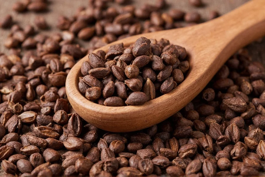 Close-up view of clove buds on tree branch showing their distinctive nail-like shape