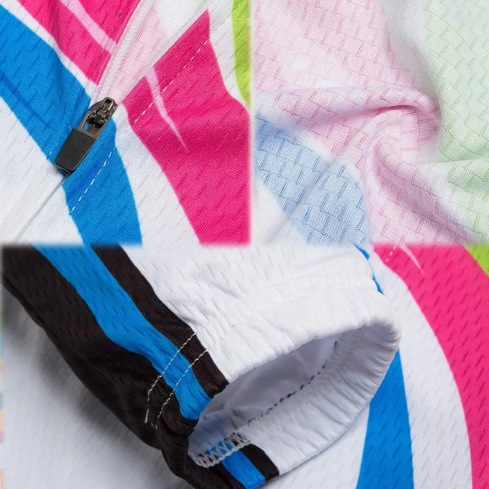 
Women Cycling Jersey Manufacturer Mountain Sexy Bike Jersey Long Sleeve Set Anti-UV MTB Bicycle Clothes Wear Mujer Ciclismo Ropa 