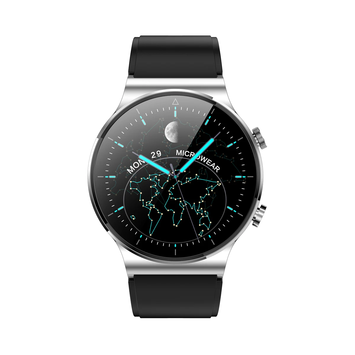

2021 New arrival smartwatch M2pro waterproof IP68 wireless charging smart watch Reloj Inteligente full touch screen GT2PRO GT2, Many colors