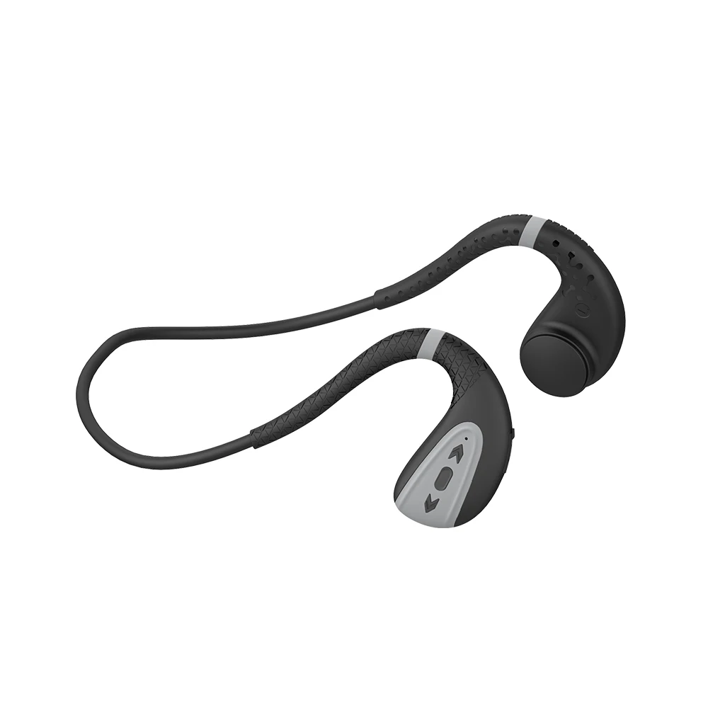 

Oem Stereo Sports Earphone Headphone Ipx8 Bluetooth Wireless Music Bone Conduction Mp3 Player, Grey, blue