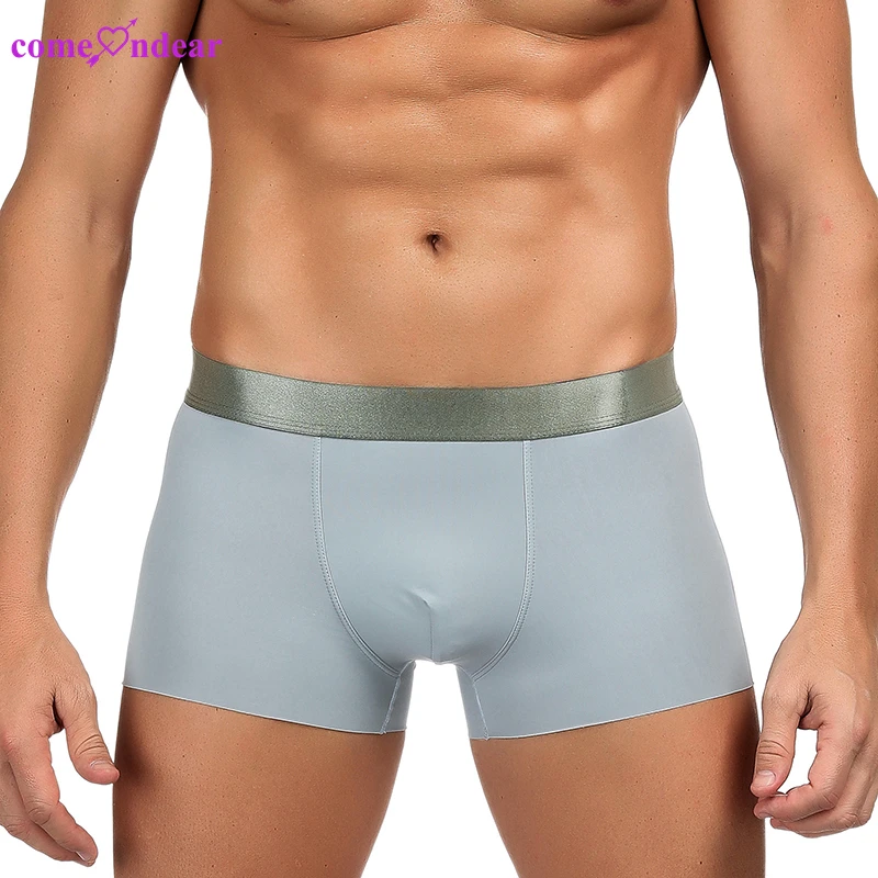 

Free shipping high quality with wide rubber band full colors full size sexy gay men underwear boxer