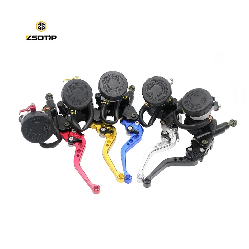 

Motorcycle body system Front Brake Master Cylinder right-handle aluminum alloy material multiple colors Fast delivery in stock