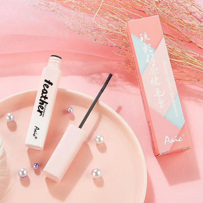 

SANUO peacock elf mini mascara waterproof long curl ultra fine down eyelash mascara skinny microcara 2.5mm thin brush