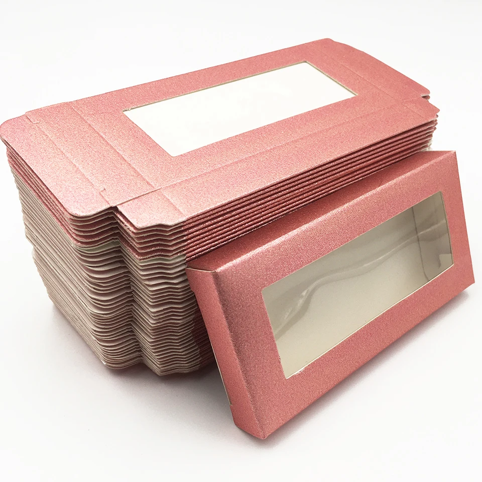 

Customized False Lash Packaging Boxes with Lash Storage Boxes Dramatic Empty Eyelash Packaging