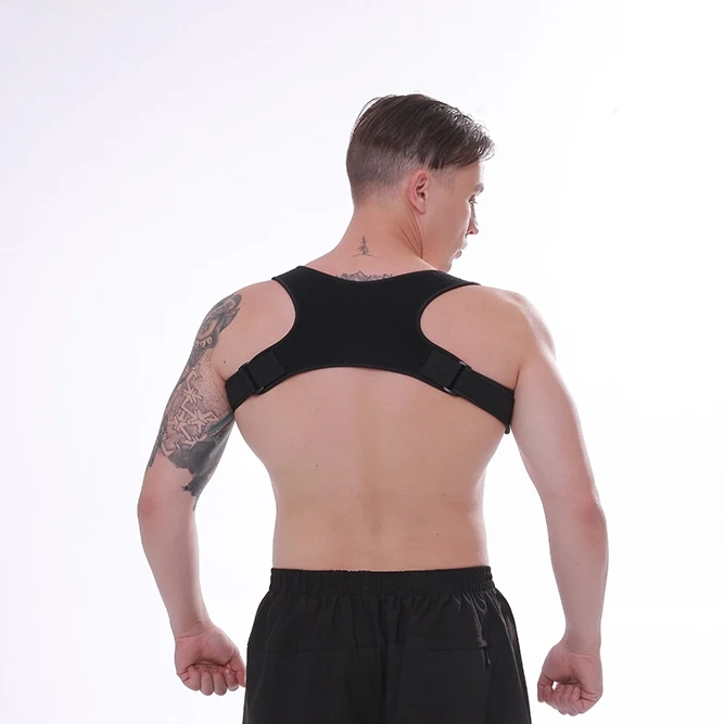 

Custom Logo Hot Selling Upper Back Support Belt Clavicle Support Shoulder Back Brace Posture Corrector Men Women