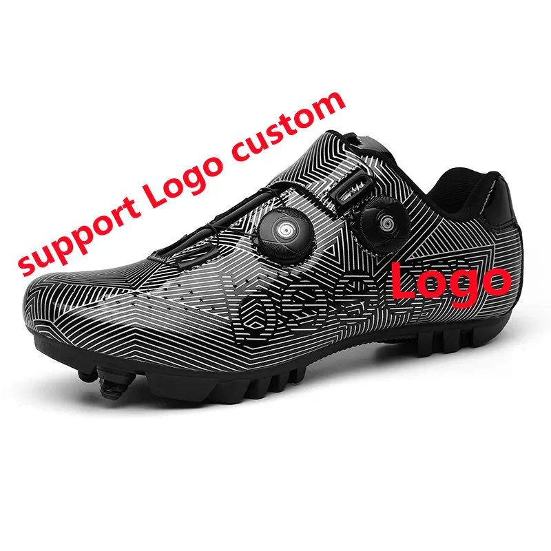 

Low Moq Custom Logo MTB bicycle shoes Ultralight cycling shoes unisex mountain cycling shoes for men women, Black, red, blue