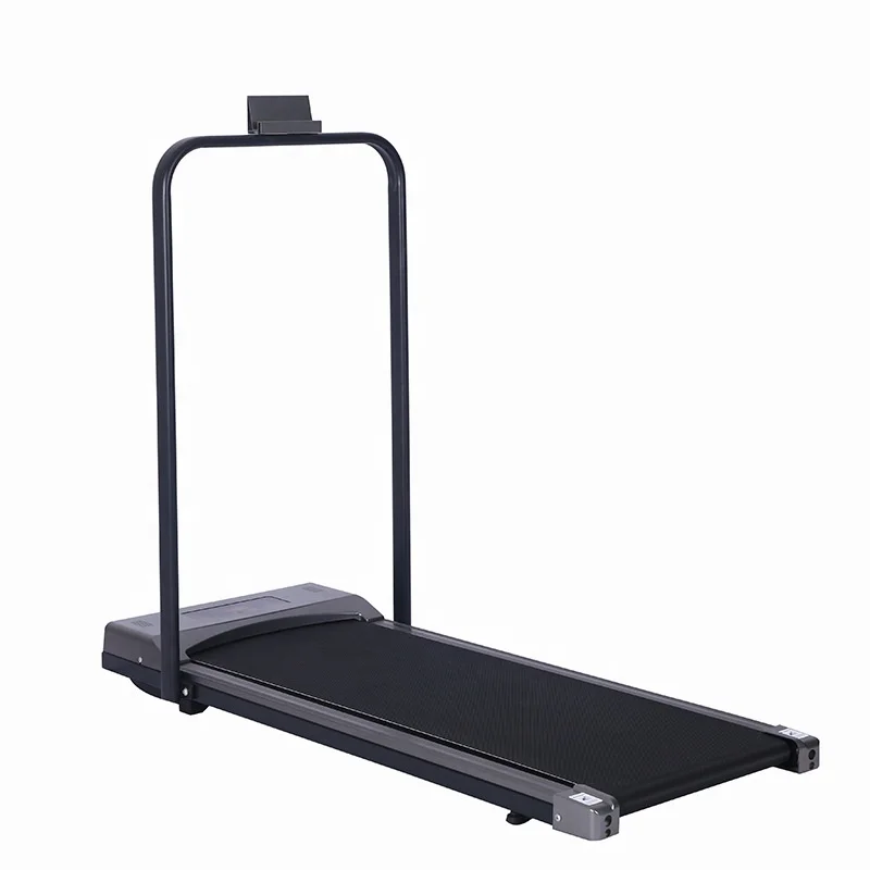 

Walking machine without installation of ultra-silent small fitness equipment household flat folding portable treadmill, Black