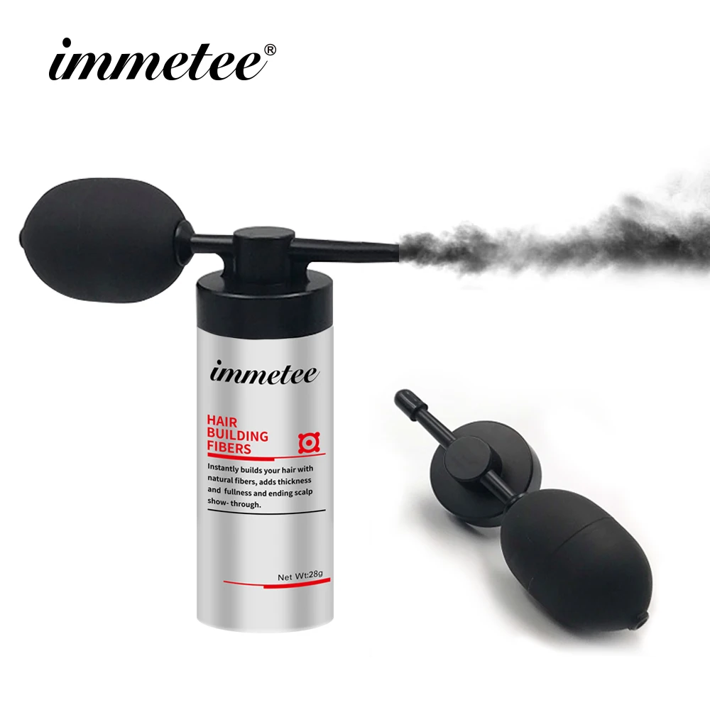

Guwei new hair care products use with hair building fibers applicator/pump, Black
