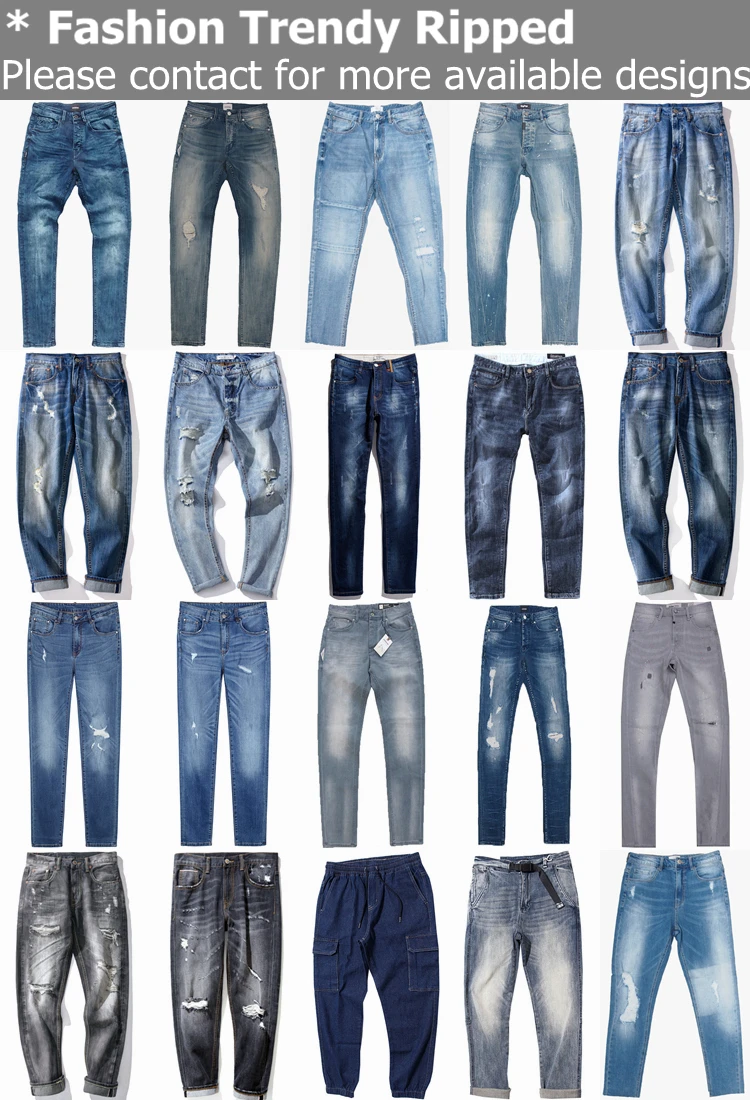男士牛仔裤颜色分类图图片