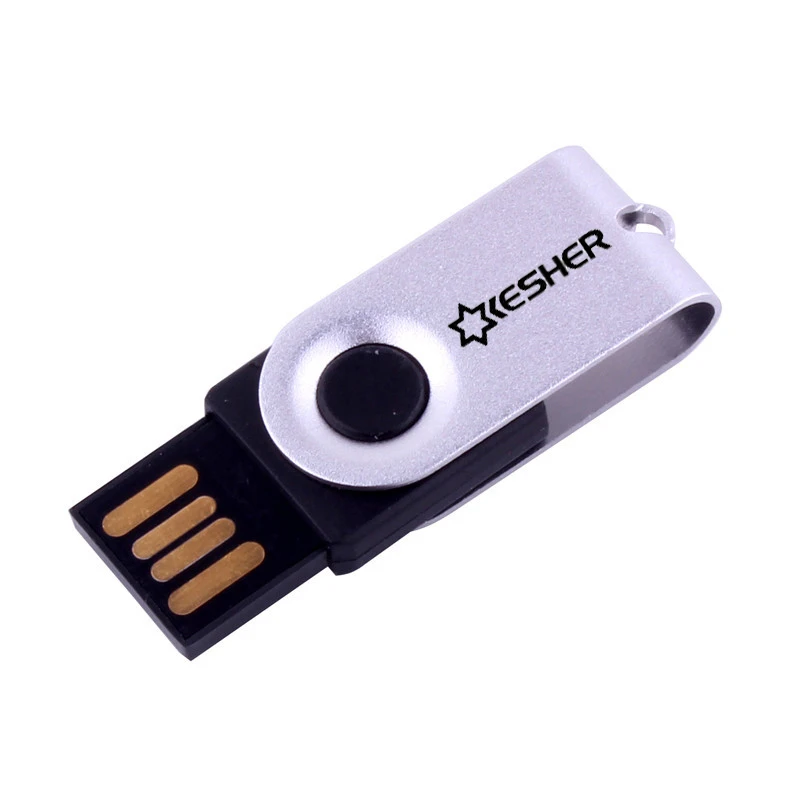 

Cheap OEM logo USB Pen Drive 32GB 2.0 360 degree Swivel Metal Mini usb memories stick 128MB 512MB 2GB promo Disk usb flash drive
