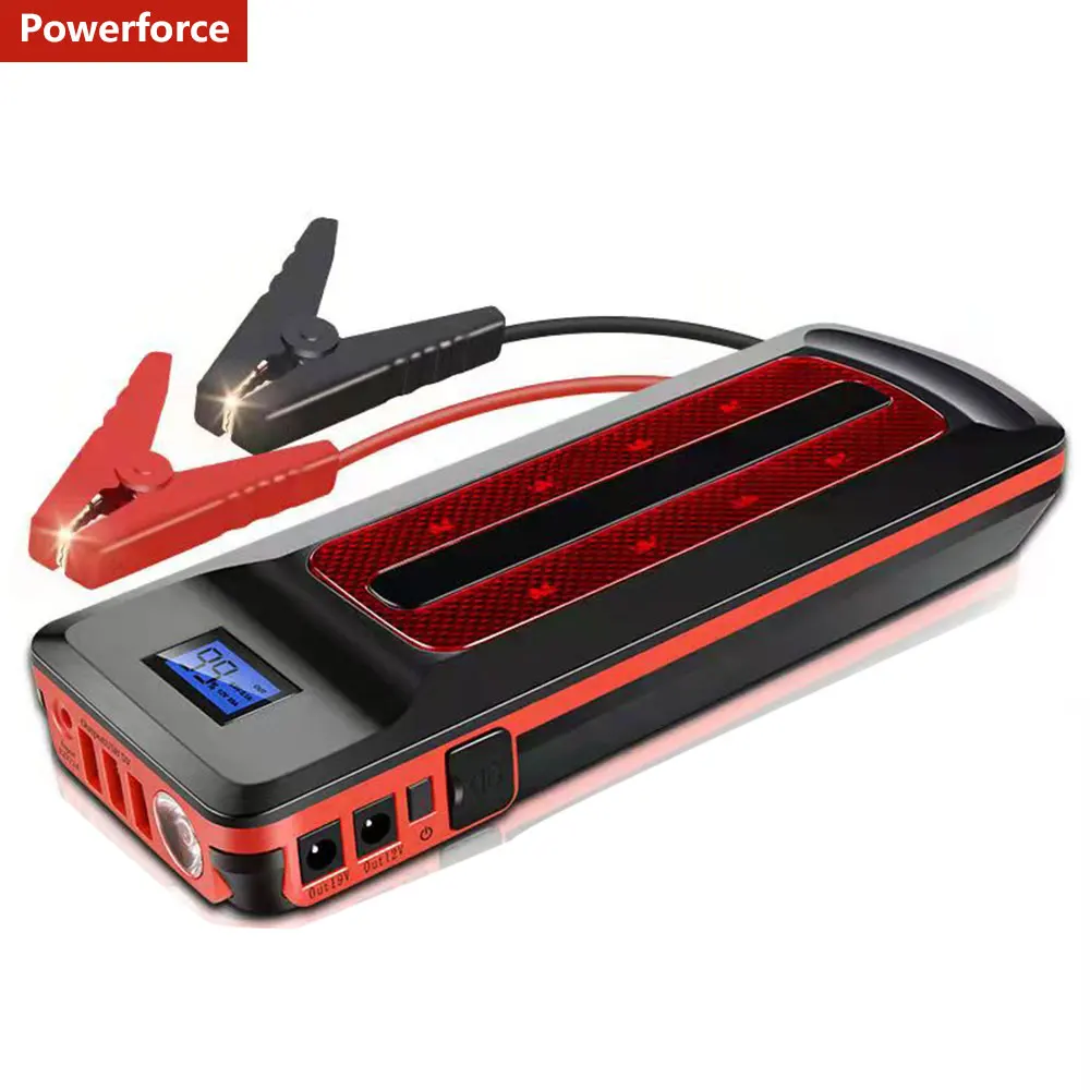 

1200A 20000 mAh Battery Booster Jump Starter Pack Battery Jump Car Starter Jump Pack Power Booster Mini BoosterHJX09