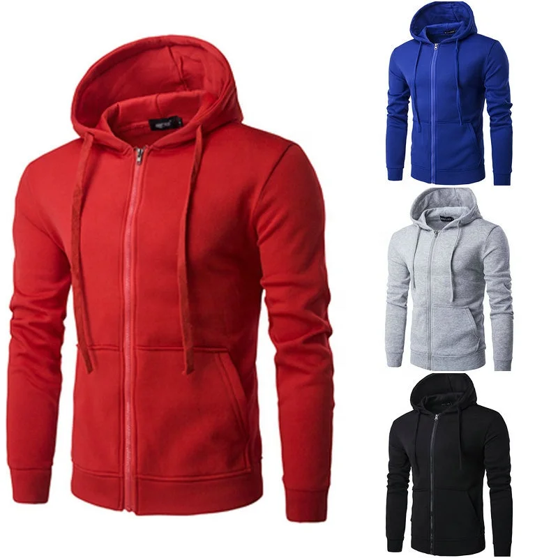 

Comfortable sportswear sweatshirts hooded mens Zipper-up Hooded sweatshirt, Customized color