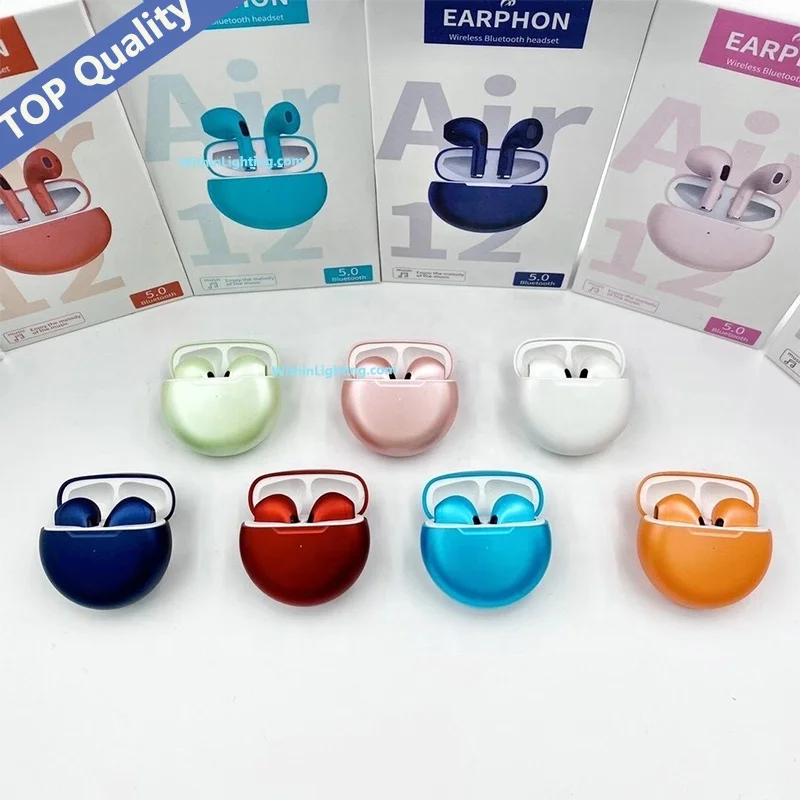 

New Arrival Circlie Earphone Headphone Version 5 0 Pro B Air 12 Pro12 Pro3 Cellphone Headset Earbuds Wireless Stereo Earphone, Colorful