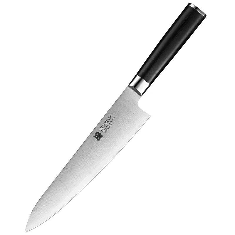 

210 mm Gyuto chef butcher knife made by high-end 440C stainless steel
