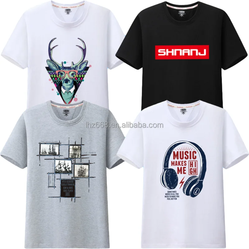 

2021 new styles printing Men's t shirt Short sleeved summer t shirts for men