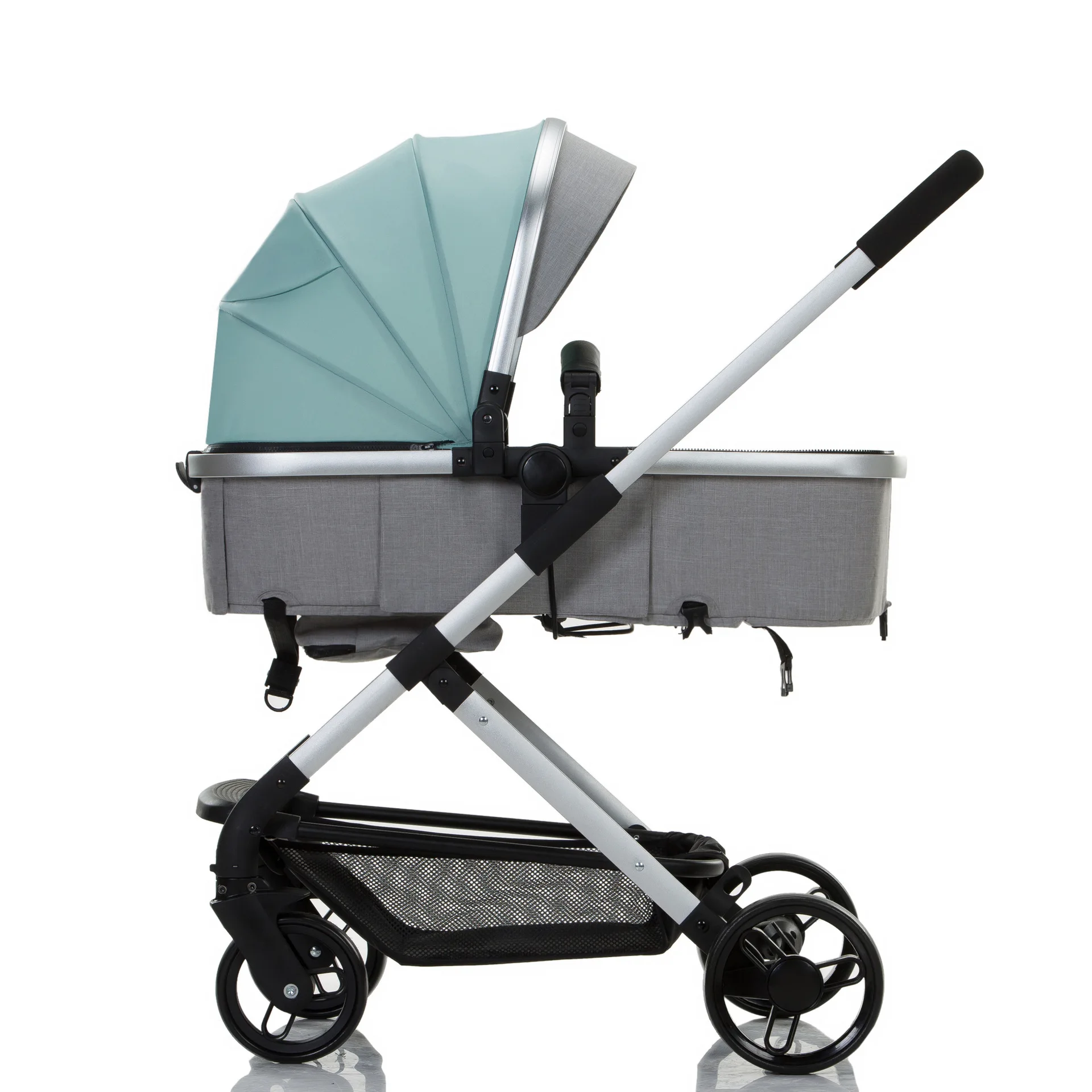Light Weight Luxury Buggy 3 in 1 Travel System Baby Stroller Pram