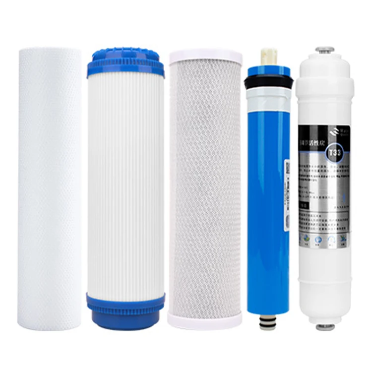 Standard 5 Stage Water Purifier System Replacement Filter Universal For