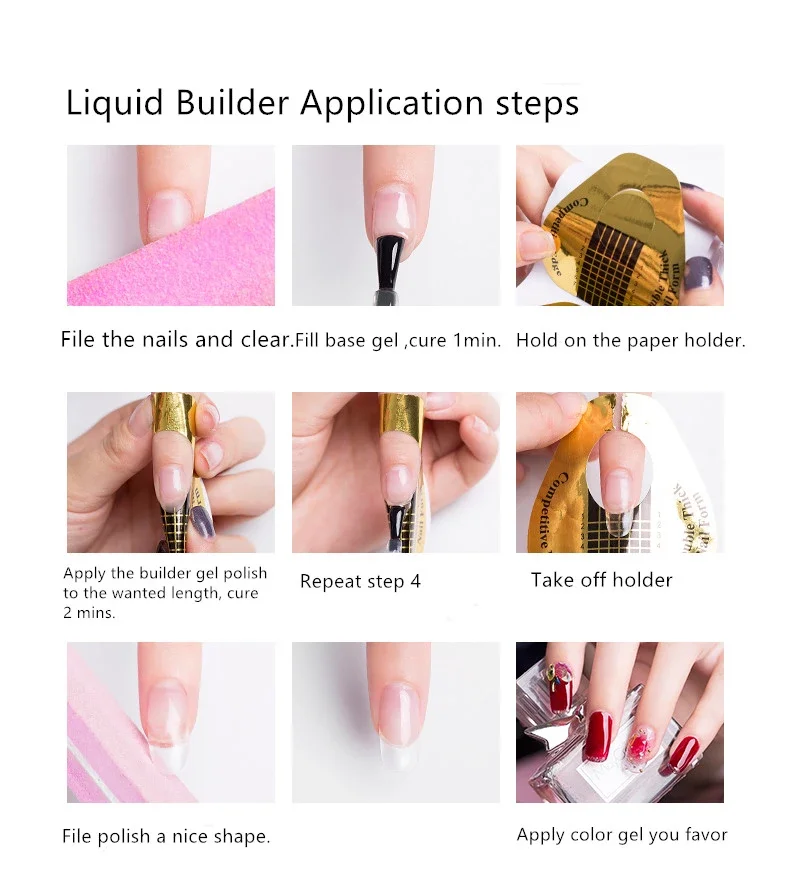 uv builder gel 1 kg sets