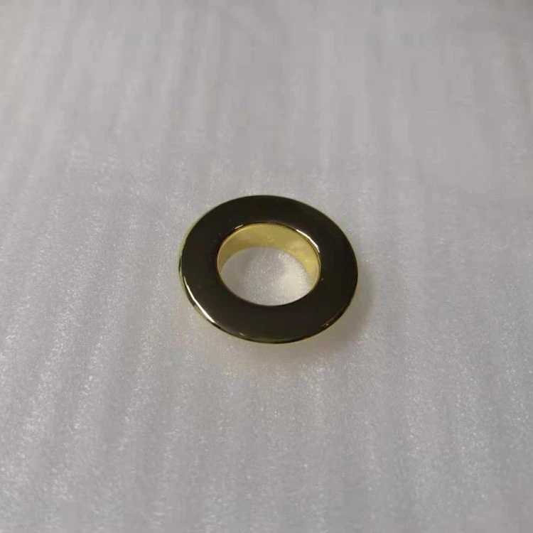 

25mm*13mm*6mm High quality eyelet handbag hardware bag buckle flat eyelet accessories for shoes or for bags, Gold
