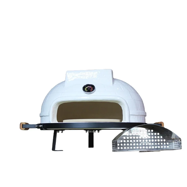 

Kimstone  White Ceramic Outdoor Pizza Oven Wood Fired Pizza Oven Commercial Pizza Oven easy open, Optional from pantone
