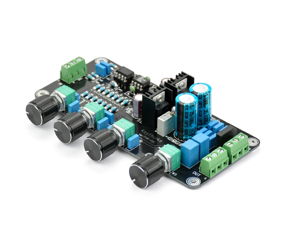 

Tone Board 2604 AD827 Fever Amplifier Preamplifier Volume Control Amplifier Preamp Tuning Board AC Dual 15-20V