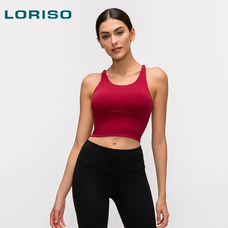 

2019 Apparel Fitness & Yoga Wear Gym Clothing Hot Sale Custom women fitness yoga wear sports bra, Black, white, red, pink, green, blue.