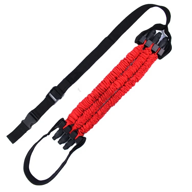 

Adjustable high elastic chin up straps assist band set pull up resistance band, Red black etc