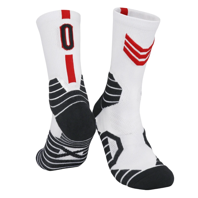 

Hot selling Factory price basketball socks wholesale full custom cotton basketball socks, Multi color