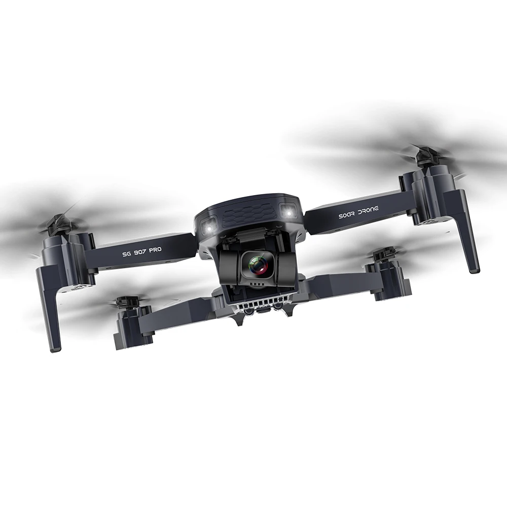 

2021 Newest SG907 Pro GPS Brushless With Camera 4K Foldable Long Control Distance 800m Uav 2-Axis Drone, Black