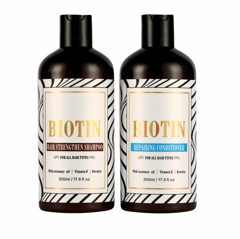 

Best Price Natural Herbal With Liquid Keratin Anti Hair Loss Biotin Shampoo And Conditioner Set