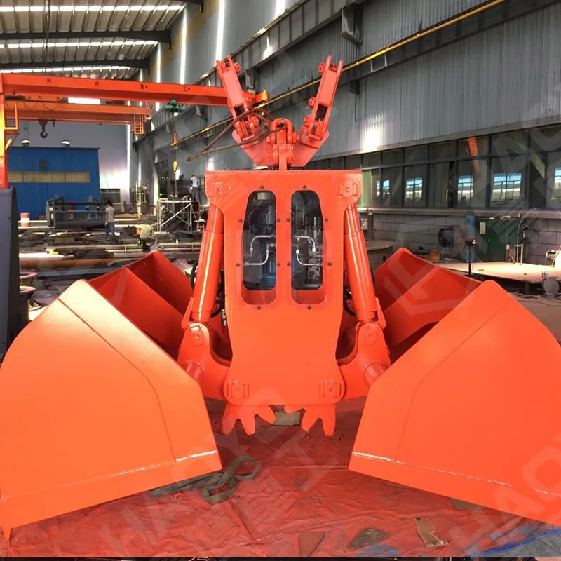 
New Clamshell Electric Hydraulic Grab Bucket 