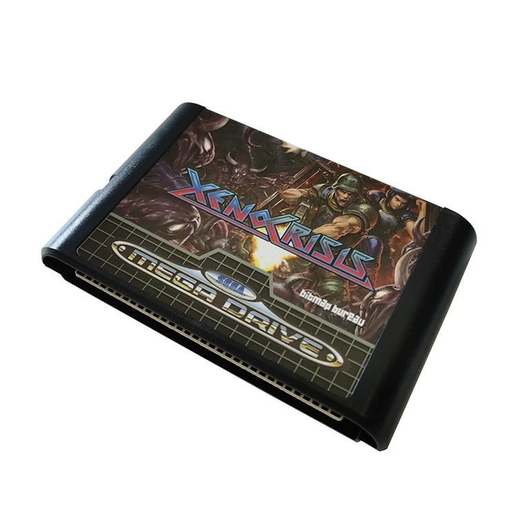 

Professional Supplier MD Card Electronic Game Cartridges For PAL And NTSC Xeno Crisis/Tangle Wood Dual