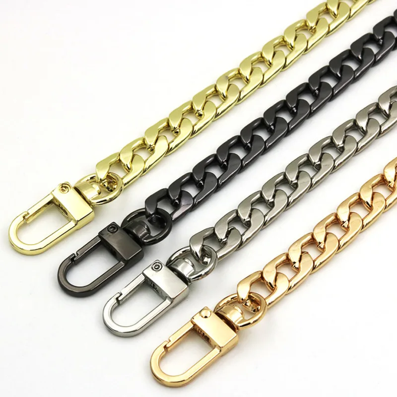 

Kesoil-2 Detachable Long Metal Chains For Purses Handbag Chain Chain Shoulder Strap