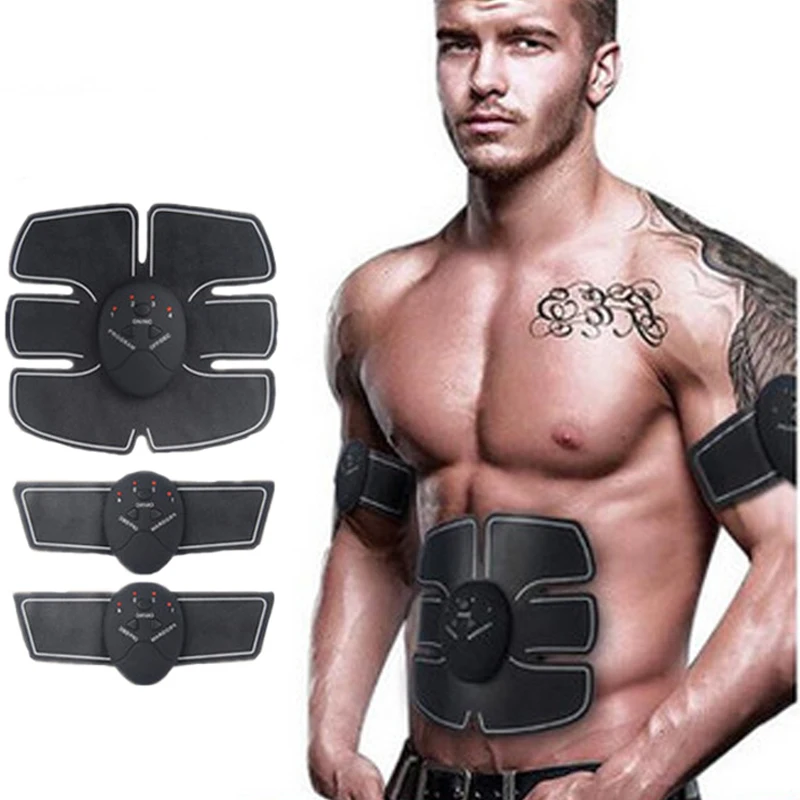 
Mini EMS six pad fitness Electronic ab wireless abs muscle stimulator 