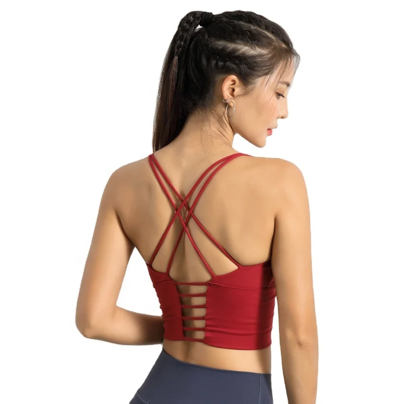 

Women Yoga Bra 2021 High Impact Custom Sports Bra Fitness Top ladies bra