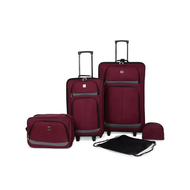 
5 Piece 2-Wheel Luggage Value Set 