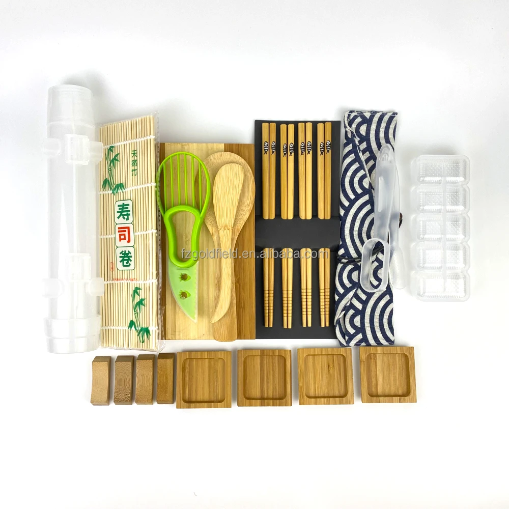 

Professional Japanese Roll Shutter Mold Home Seaweed Material Sushi Making Tools Sushi Kit