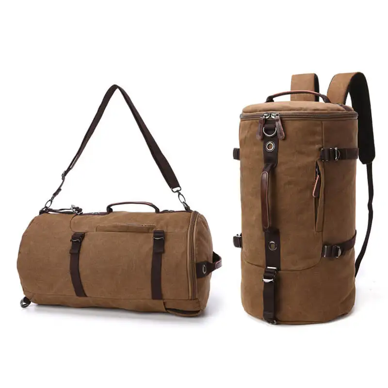 

New large capacity laptop canvas travel bags backpack bag for men