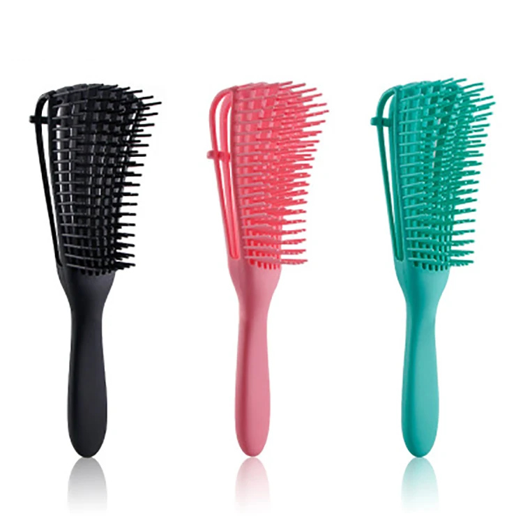 

Amazon Hot Style European And American Massage Shampoo Air Fluffy Hair Ribs Comb Hair Eight-Claw Comb