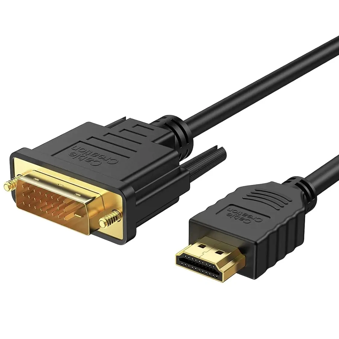 HDMI to DVI-D 24+1 High Speed Cable Support 1080P HD DVI To HDMI Adaptor