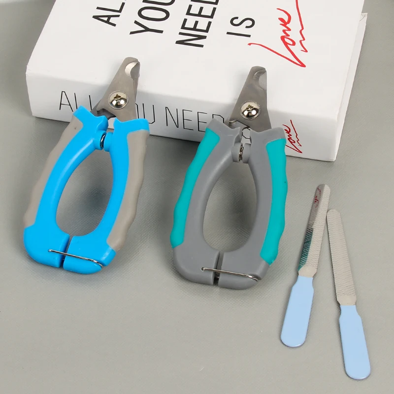 

Professional Dog Nail Clipper Cutter Stainless Steel Pet Grooming Scissors Nail Clippers For Dogs Cat Nail Clipper Cutter Tool, Blue,green,pink