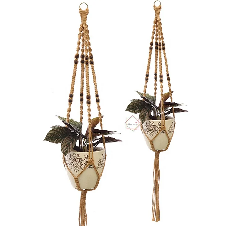 

Handmade Macrame Plant Hanger DIY Home Decor, Different colors