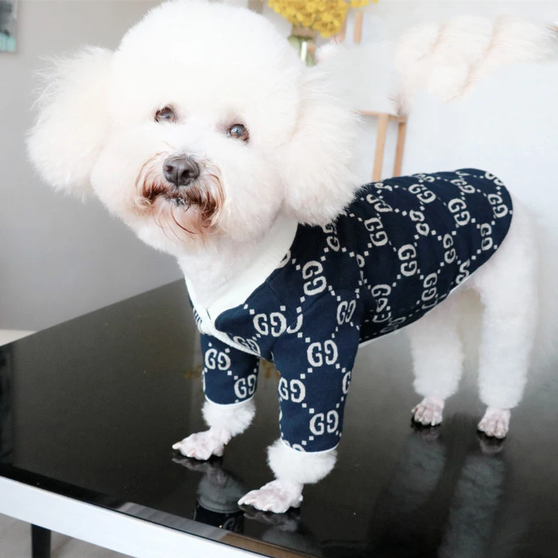 

2021 Luxury Branded Dog Fashions Pet Clothes Wholesale Manufacturer Best Seller Puppy Clothes Dog Coats Outfits Pet Clothes