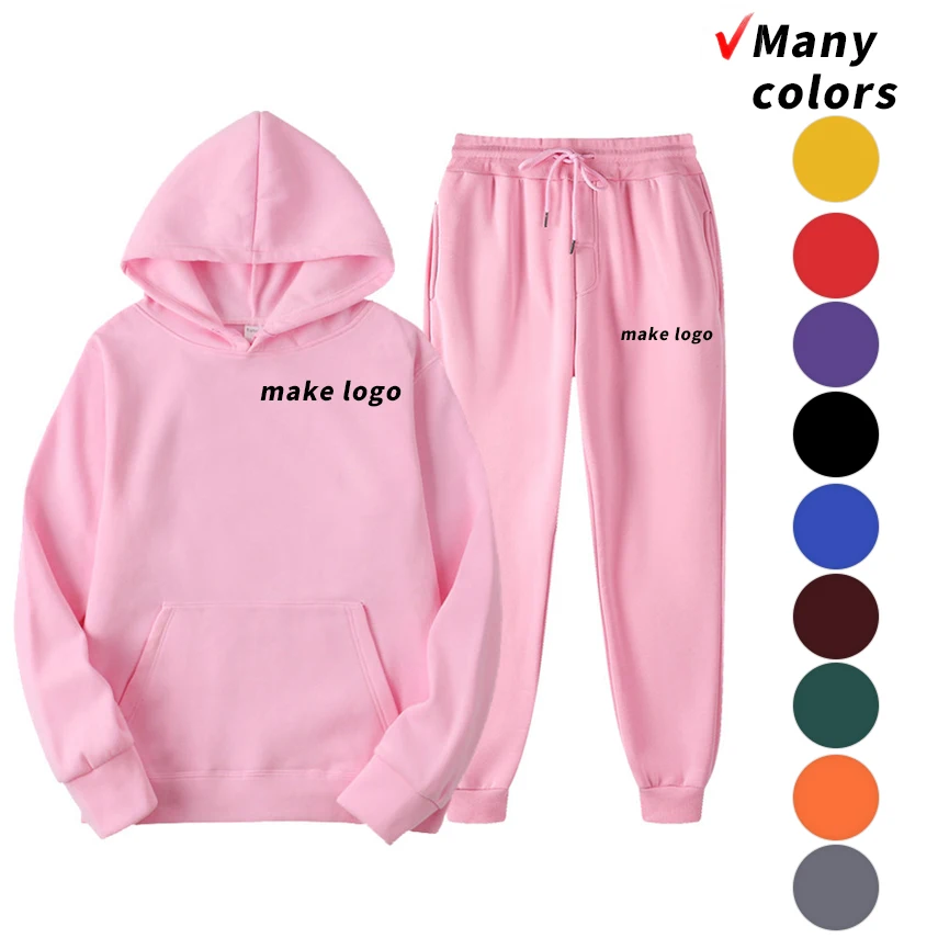 Custom Hoodie And Sweatpants Set Men Unisex 2022 Wholesale Oversize 