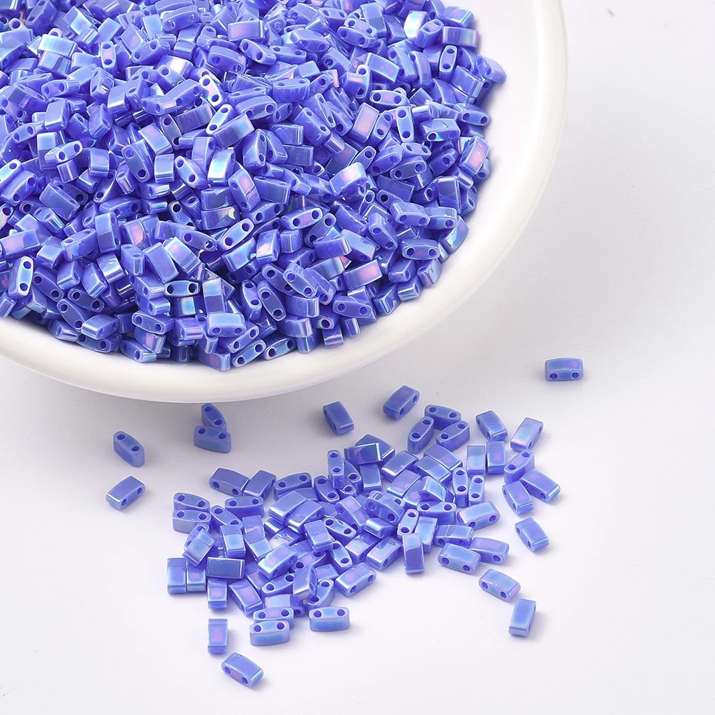 

Pandahall 2 Hole Half TILA Beads Japanese Seed Beads